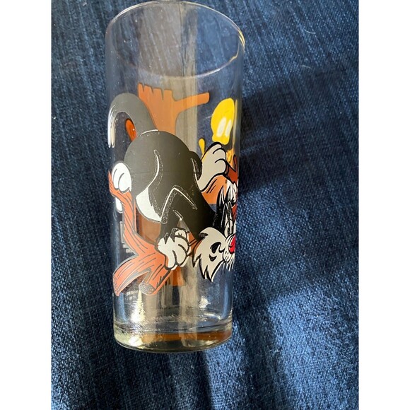 Vintage Cartoon and Movie Glasses E. T. Sylvester & Tweety Barney - Picture 8 of 11